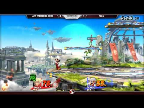 VS Weekly 3/24/16 - Winners R3 - Tremendo Dude (Shulk) vs. Rafa (Mario) - Smash 4