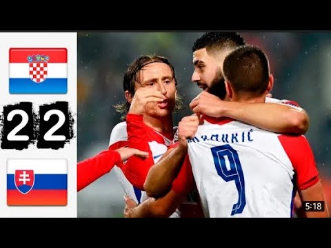 Croatia vs slovakia extended highlights |2♧2