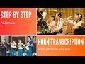 Al Jarreau Step By Step (Jerry Hey Horn Transcription)