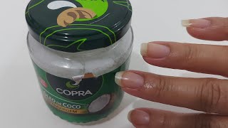 Benefício do Óleo de COCO NAS UNHAS 💅