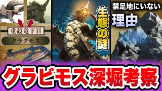 モンハンワイルズ　グラビモス深堀考察！どう立ち回る？バサルモスどうなる？絶滅種クラグモスとは？【あばれるたろうモンハン情報】アルシュベルド　セルレギオス　ゴアマガラ