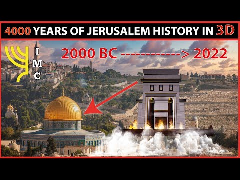 FINALLY! THE WHOLE HISTORY OF JERUSALEM IN 3D. YOU MUST SEE THIS!