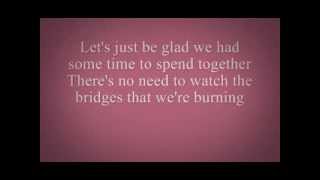 Elvis Presley- For The Good Times/ With Lyrics