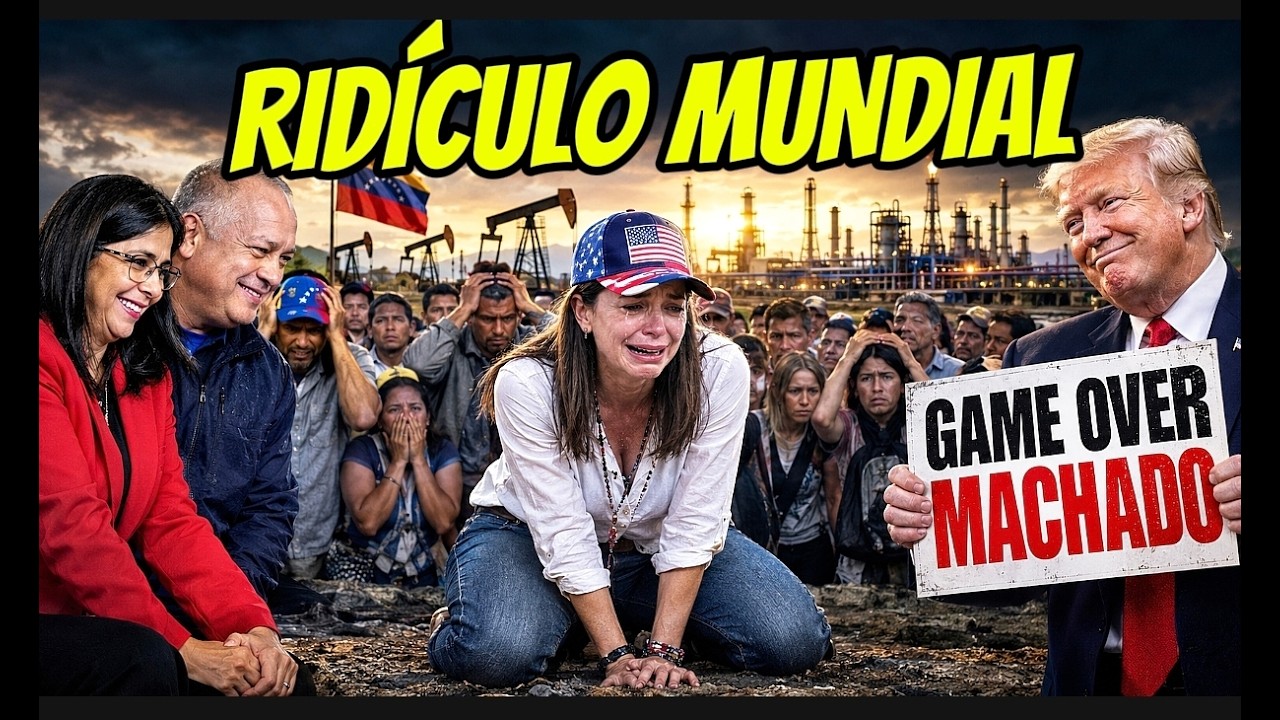 PAPELÓN MUNDIAL de MACHADO y SUS INFLUENCERS