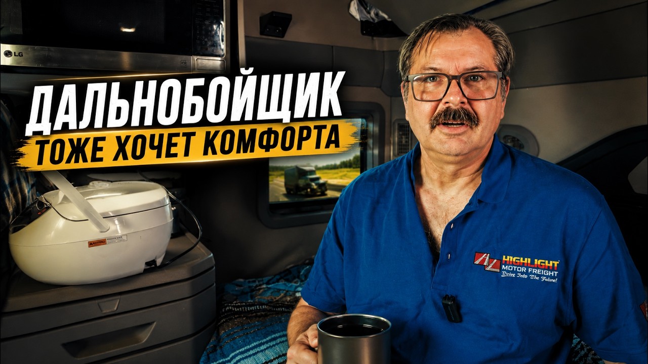 🔥 Дальнобойщик тоже хочет комфорта!!!