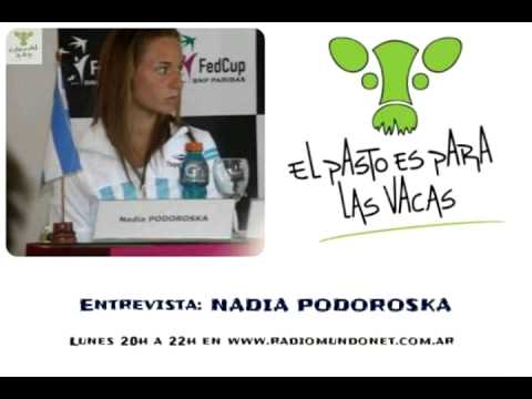 Nadia Podoroska en El pasto es para las vacas