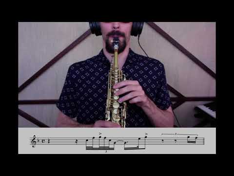 ***SUPER RARE*** David Sanborn solo on SOPRANINO saxophone! - "Ain't No Sunshine" (Soprano version)