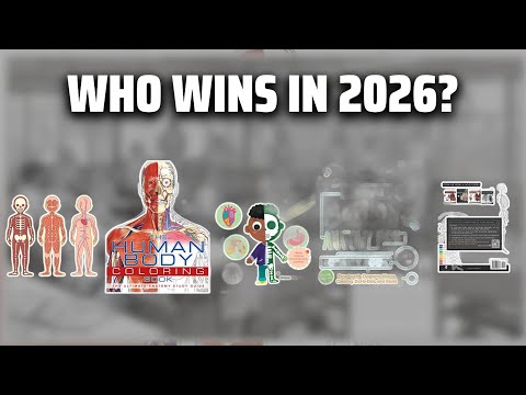 The Top 5 Best Anatomy Coloring Book in 2026 - Must Watch Before Buying!