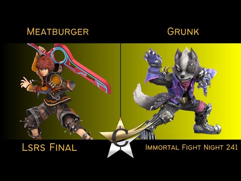 Immortal Fight Night 241 Lsrs Final - Meatburger (Shulk) Vs Grunk (Wolf) - SSBU