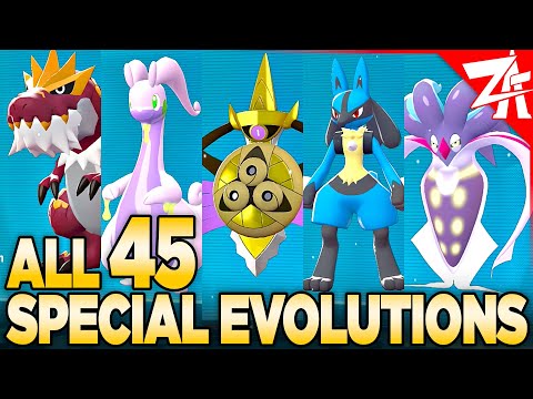 All 45 Special Evolutions in Pokemon Legends Z-A
