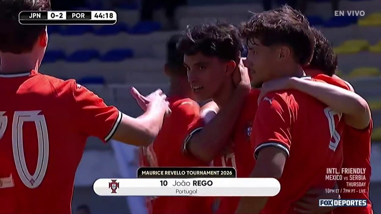 🥳 GOL DE JOAO REGO | Japón 0-2 Portugal | Fase de grupos | TMR 2026