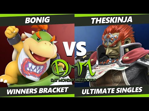 DAT Monday Meltdown 227 - Bonig (Villager, Bowser Jr) Vs. TheSkinja (Ganondorf) SSBU Ultimate