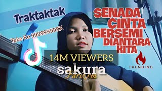 Download lagu SAKURA (Like Love Blooms Between Us) || FARIZ RM COVER TRAKTAKTAK Sipa April |Viral mp3