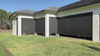 Motorized Insect - Solar Screens in Wellington Florida
