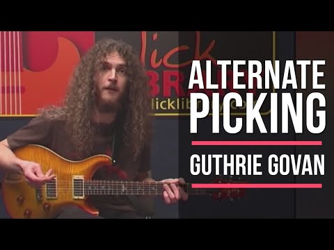 Guthrie Govan Alternate Picking Guitar Lesson | Licklibrary Guitar Lessons