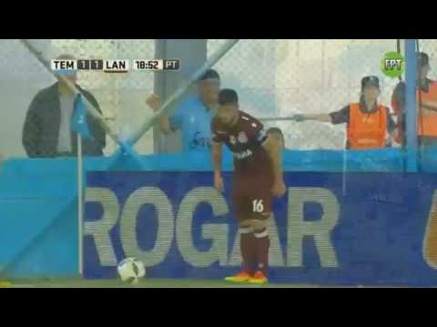 Gol de Maximiliano Velazquez - Temperley 1 x 1 Lanus - Fecha 11 - Liga Argentina