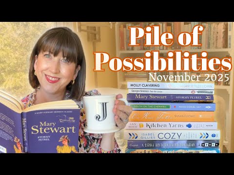 November Pile of Possibilities  | 10 Books for Cozy Autumn Reading