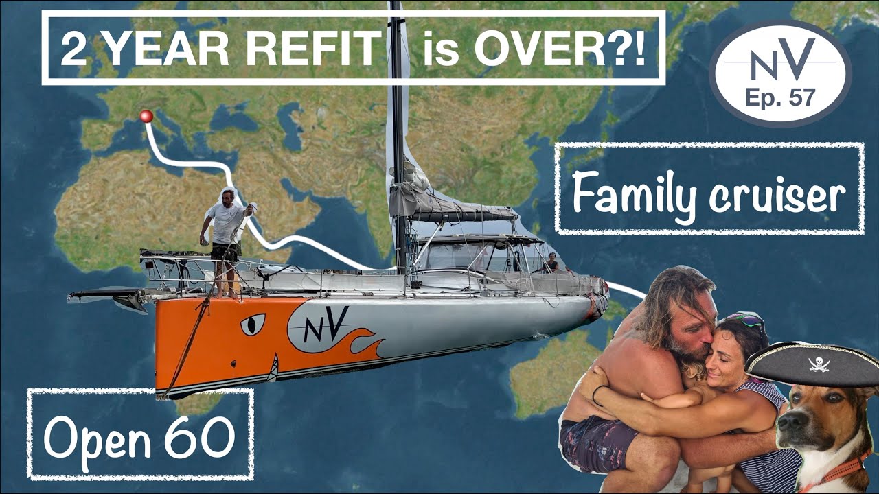 After a 2 YEAR REFIT - we're sailing home! | Ep.57