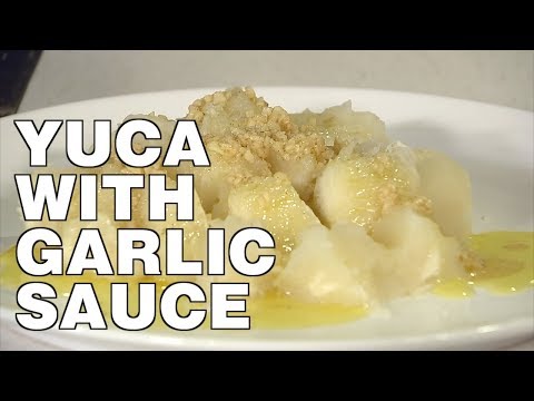 David Nuño makes his family’s secret Yuca with Garlic Sauce
