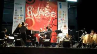 Paoli Mejias con Danilo Perez ensayo del tema Providencia en Panama jazz fest 2011