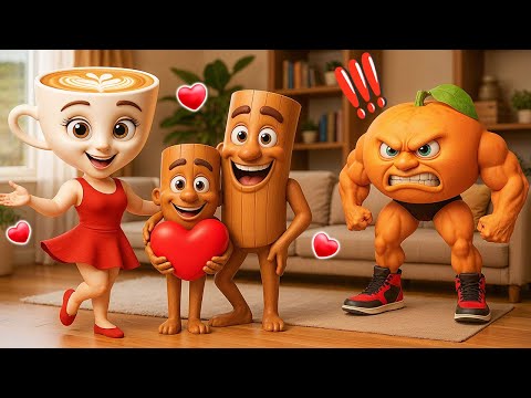 Tung Tung Sahur Family Sad Love Story Ballerina x U DIN DUN in Granny House | funny horror animation