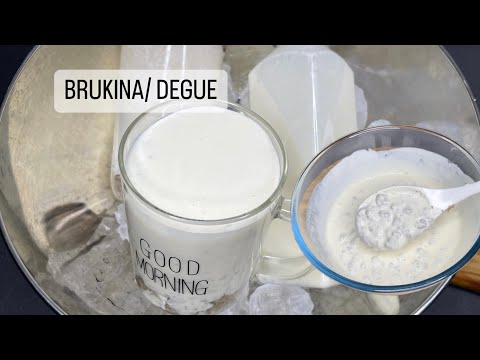 How To Make BRUKINA | Millet & Yoghurt Drink | Nutritious Breakfast ~ Snack / Breakfast Series