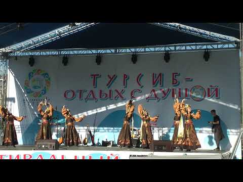 "Алтын тажуур"(приветственный танец с тажуурами и пиалами) ансамбль "Алтам", рук. Айана Шинжина