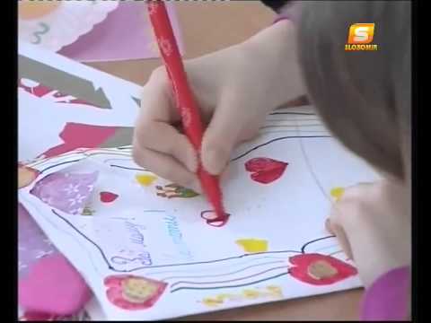 nikola u skoli za 8. mart