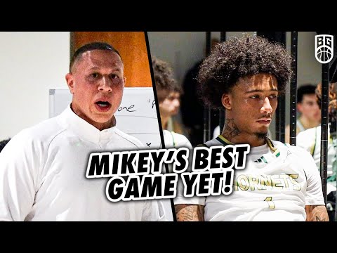 Mikey Williams CAREER HIGH in 2nd Game! Coach Mike Bibby & Sacramento State Get TESTED!