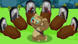 Download lagu POOR BABY GODZILLA vs KONG LIFE #12 : So Sad But Happy Ending Animation | Godzilla Animation Cartoon mp3