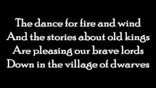 Rhapsody (of Fire) - The Village Of Dwarves (with lyrics)