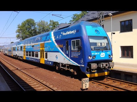 Jablunkovsko - 1.díl - El. jednotka 471/971.081 v Mostech u Jablunkova