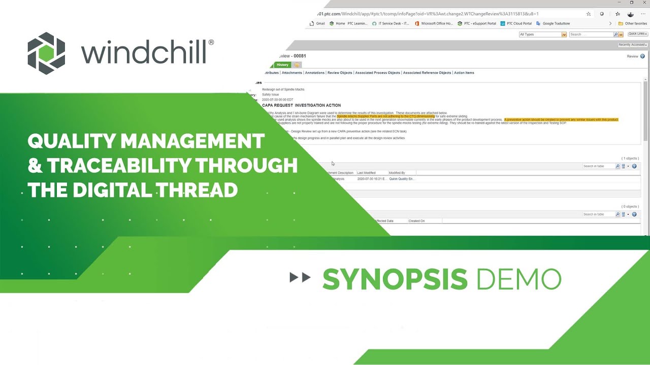 Quality Management & Traceability Through the Digital Thread