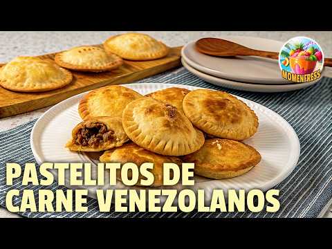 Pastelitos de Carne y Queso Venezolanos | Receta FÁCIL y Auténtica de Un Bocado de Sabor