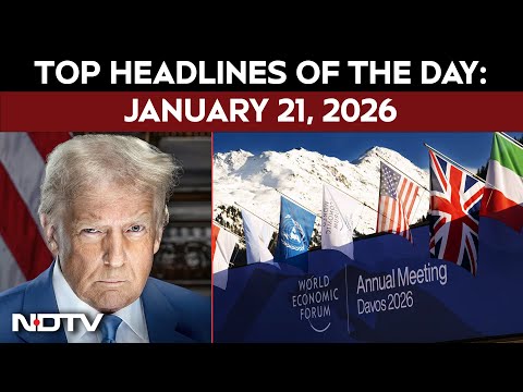 Donald Trump's Address Today At Davos | Top Headlines Of The Day: January 21, 2026