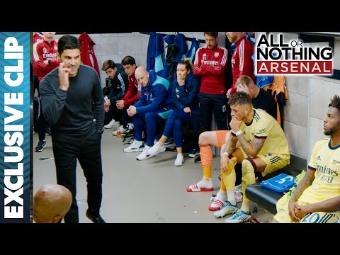 Exclusive Clip: SHUT YOUR MOUTH! Arteta's Team Talk After Newcastle Loss | All or Nothing Arsenal