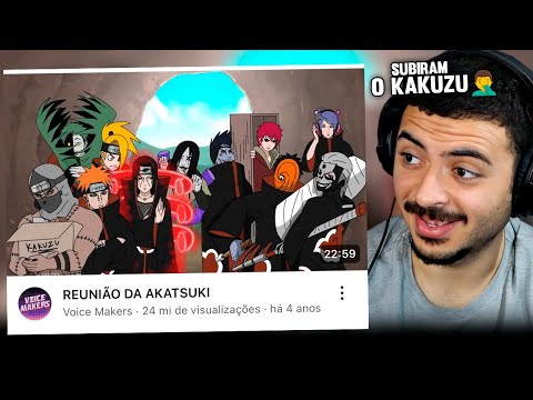 KAMUZ REACTS: AKATSUKI MEETING - VOICE MAKERS