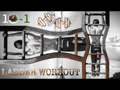 10-1 LADDER WORKOUT || HOME GYM TRAINING || MOTIVATION