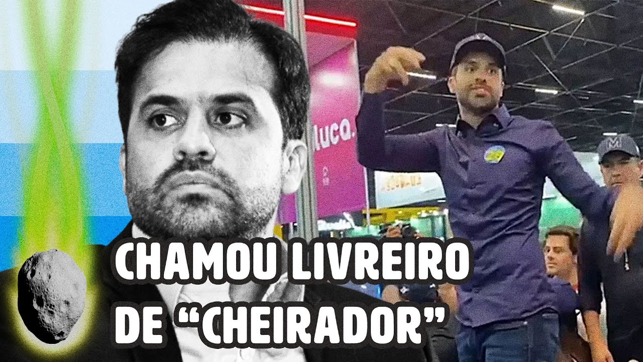 MARÇAL CAUSA CONFUSÃO NA BIENAL DO LIVRO E FALA EM BANIR LIVROS | PLANTÃO