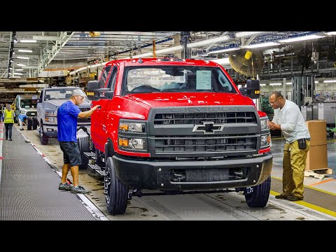 How They Produce the New Massive Chevrolet Heavy Duty Trucks in the US
