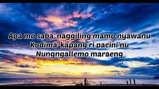 Download lagu Lirik Lagu La'rokong Tojengma inakke by Ridwan Sau mp3