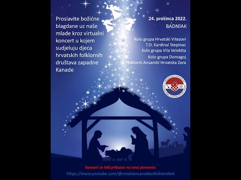 Mali Božićni koncert - zapadna Kanada 2022