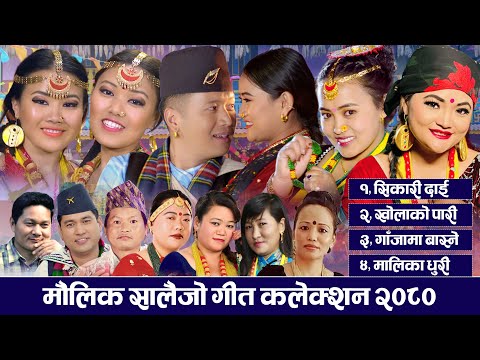 New Nepali Maulik Salaijo Music Video Collection 2080 | मौलिक सालैजो गीत कलेक्शन  २०८०