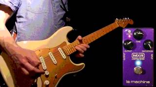 Video thumbnail for MXR Custom Shop la machine demo by David Curtis