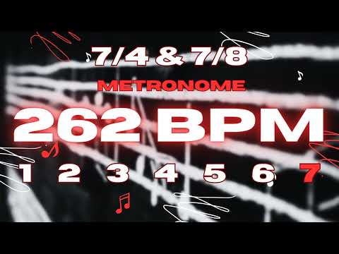 262 BPM - 7/4 & 7/8 Metronome