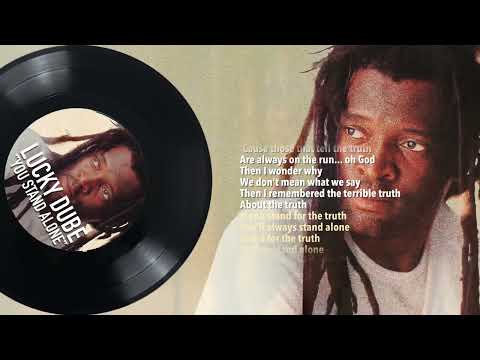 Lucky Dube – You Stand Alone (Official Lyric Video)