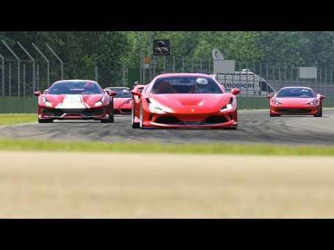 2020 Ferrari F8 Tributo vs Others Ferrari Cars at Imola