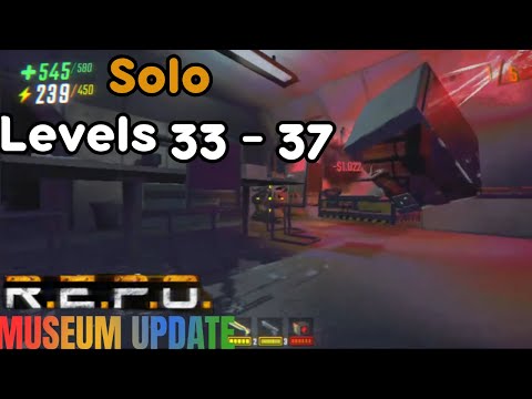 R.E.P.O Museum Update - Solo Attempt #2 Levels 33 - 37 (McJannek McJannek McJan...)
