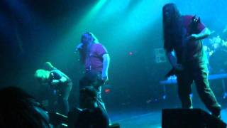 Cannibal Corpse - Hammer Smashed Face & Stripped, Raped and Strangled (Live Paris 13/02/2012)