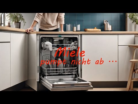 🚨Miele Spülmaschine pumpt nicht ab? Einfache Lösung in 1 Minute! 🔧